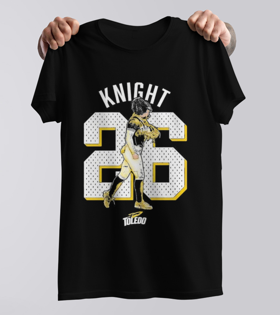 Knight Toledo Rockets Football Number 26 Jersey T-Shirt