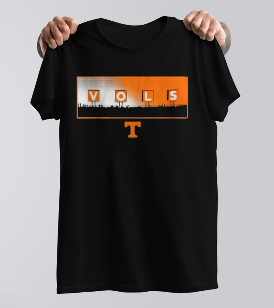 VOLS Tennessee Volunteers Stadium Iconic T Emblem T-Shirt