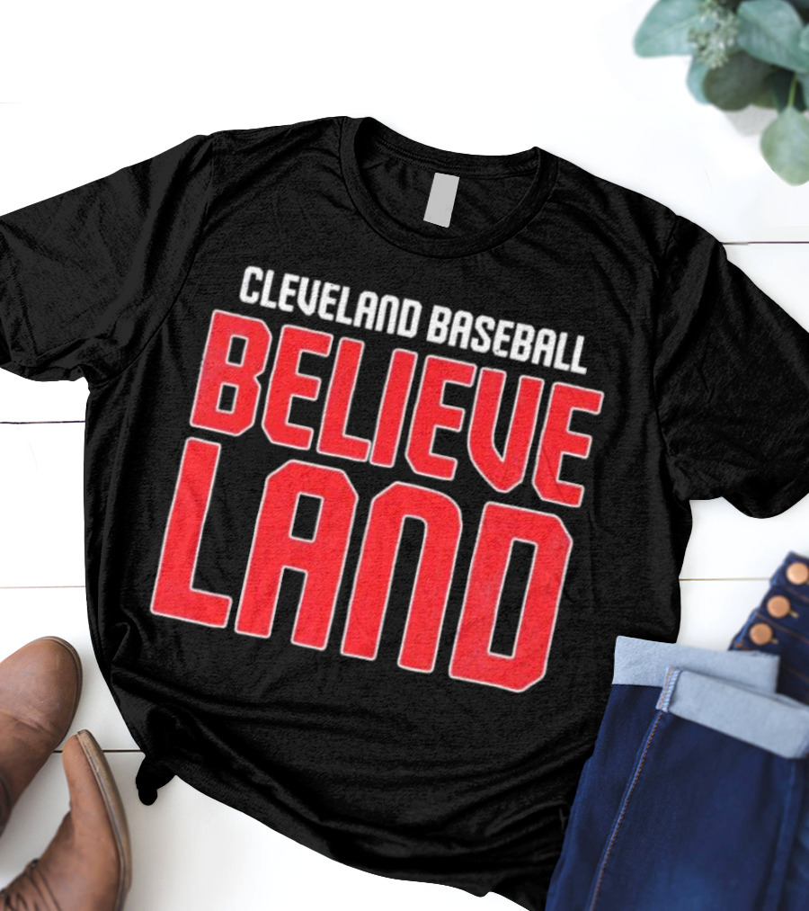Cleveland Baseball Believeland Guardians T-Shirt