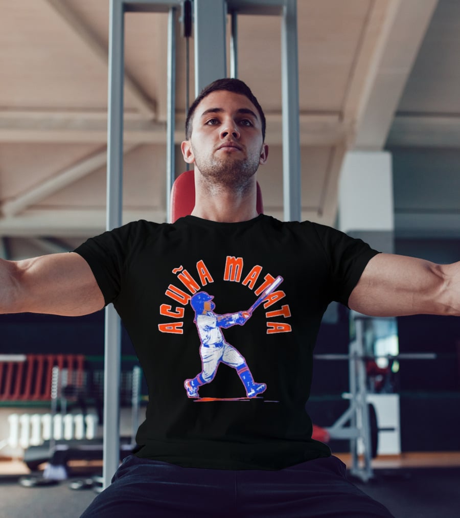 Acuna Matata Baseball Swing New York Mets T-Shirt
