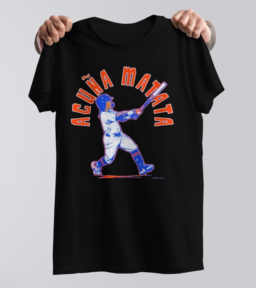 Acuna Matata Baseball Swing New York Mets T-Shirt