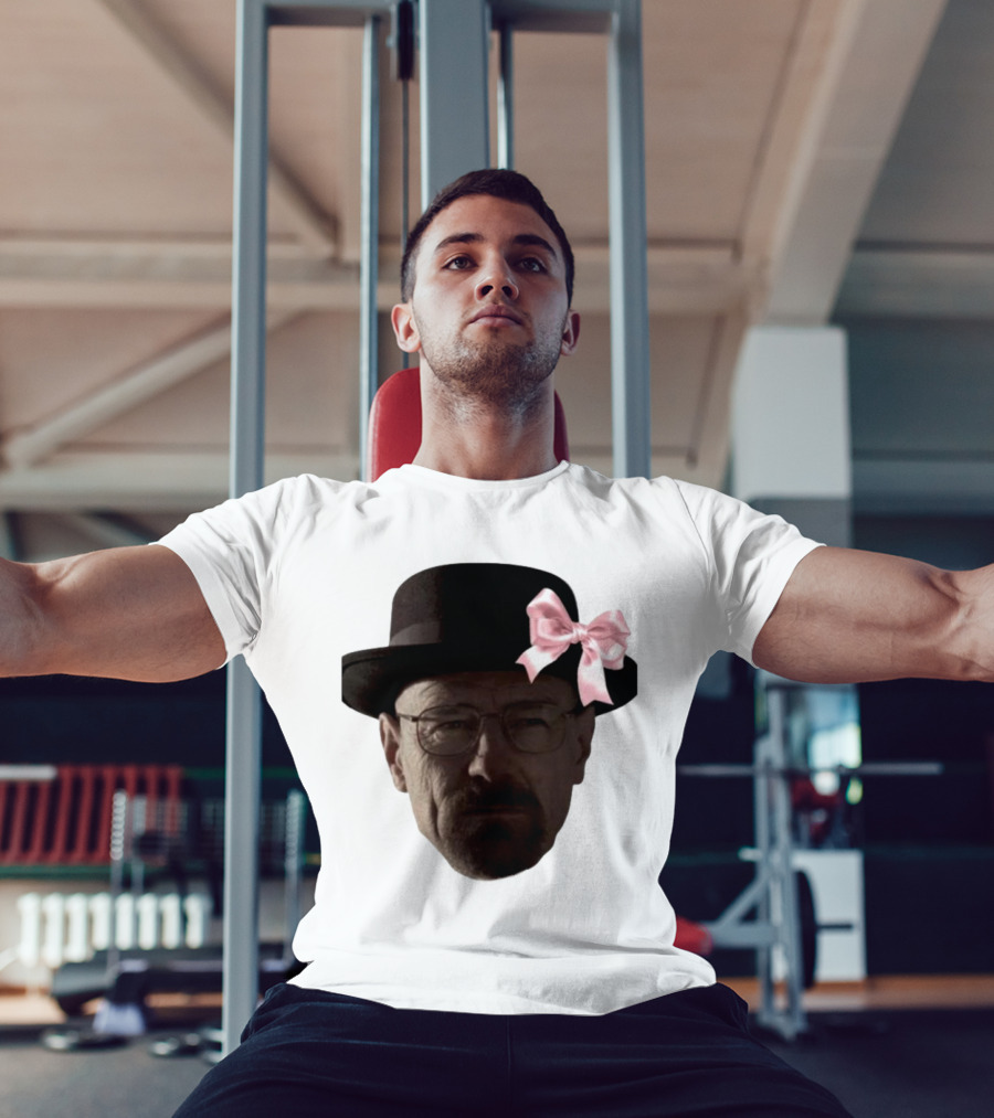 Pink Bow Walter White Heisenberg Breaking Bad T-Shirt