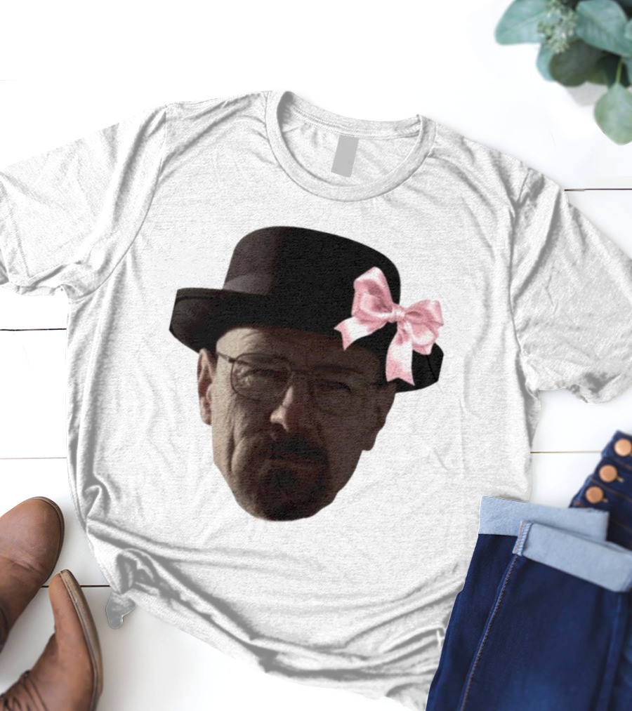 Pink Bow Walter White Heisenberg Breaking Bad T-Shirt