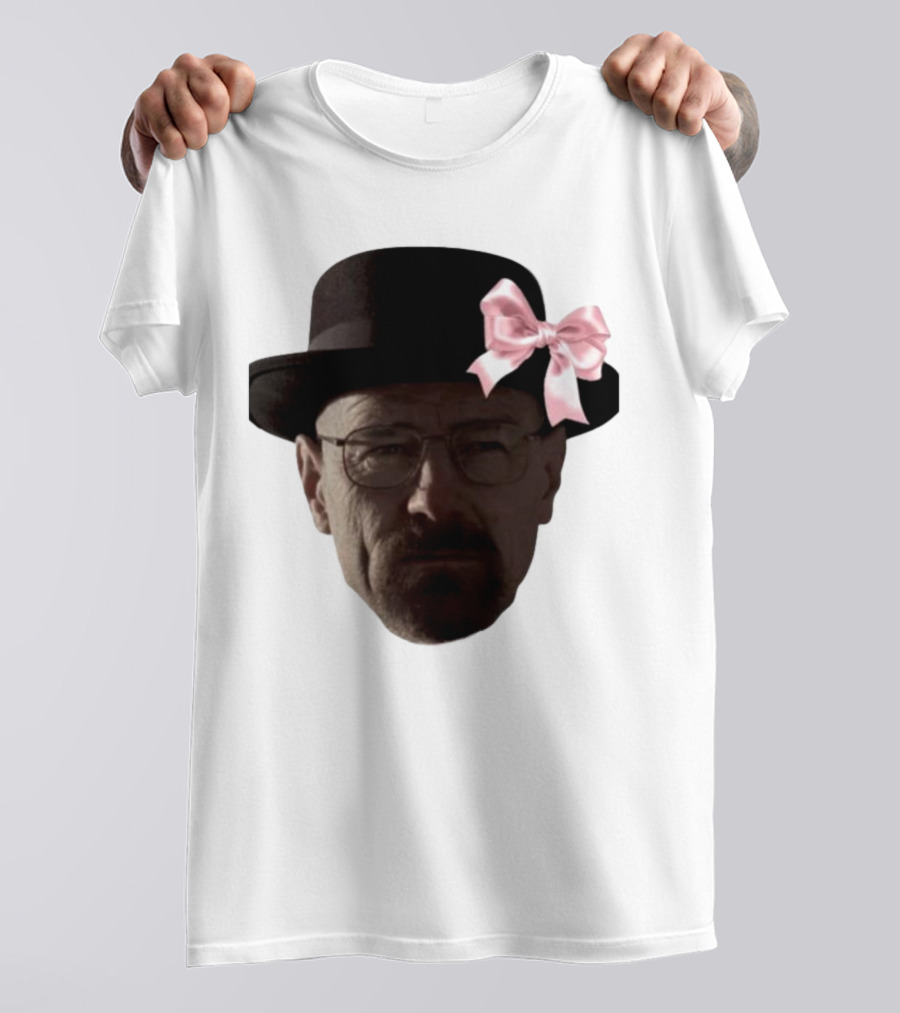 Pink Bow Walter White Heisenberg Breaking Bad T-Shirt