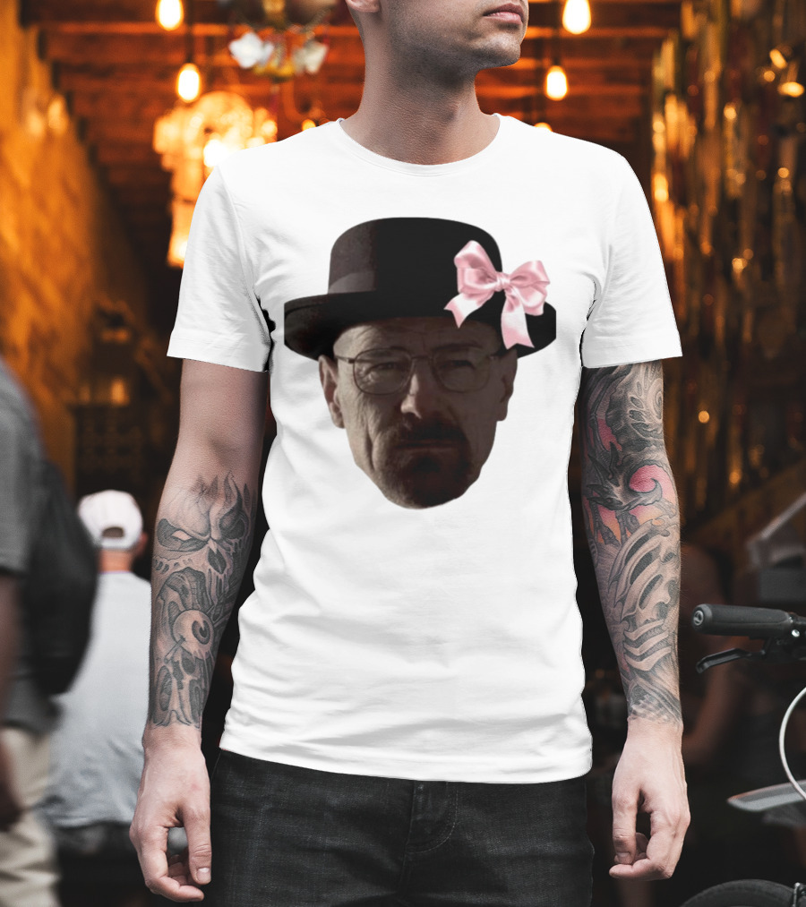 Pink Bow Walter White Heisenberg Breaking Bad T-Shirt