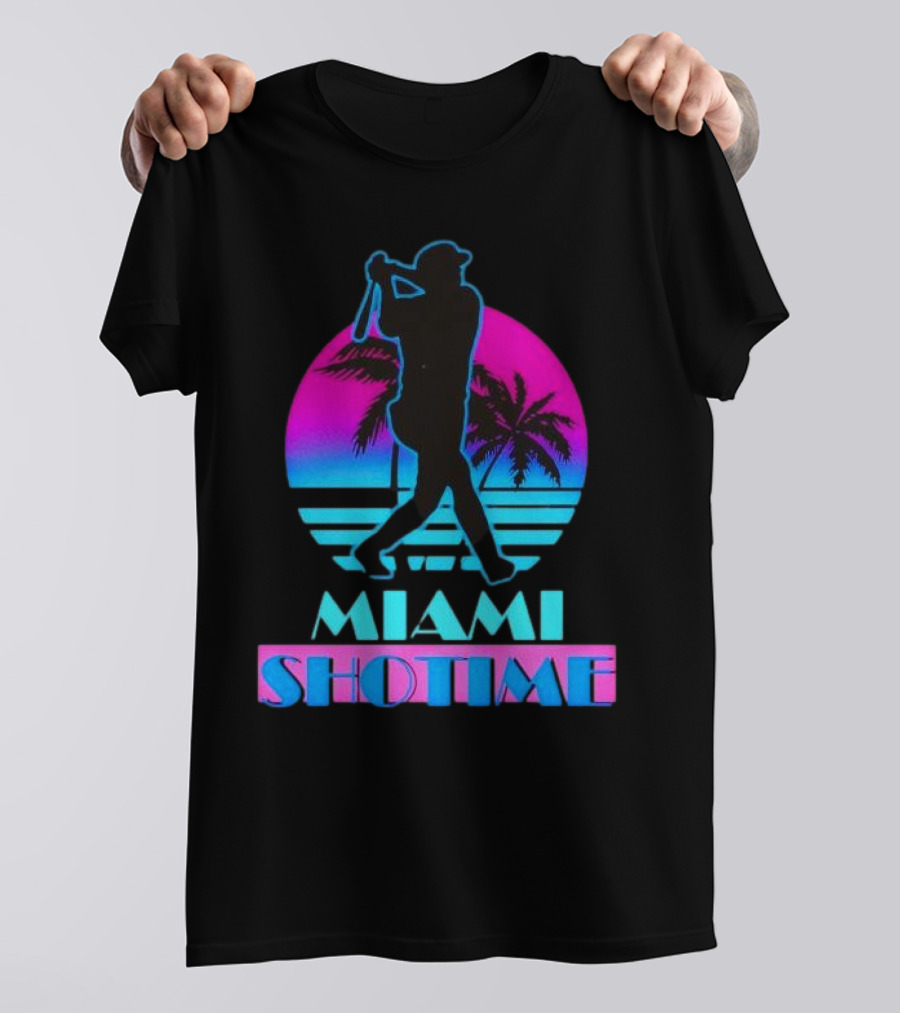 Miami Shotime Shohei Ohtani Los Angeles Dodgers 50 50 Season T-Shirt