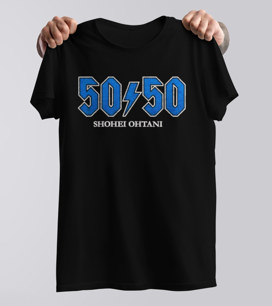Shohei Ohtani 50 50 Lightning T-Shirt