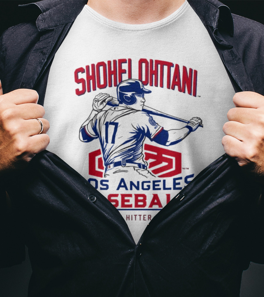 Shohei Ohtani Los Angeles Baseball Designated Hitter And Pitcher T-Shirt