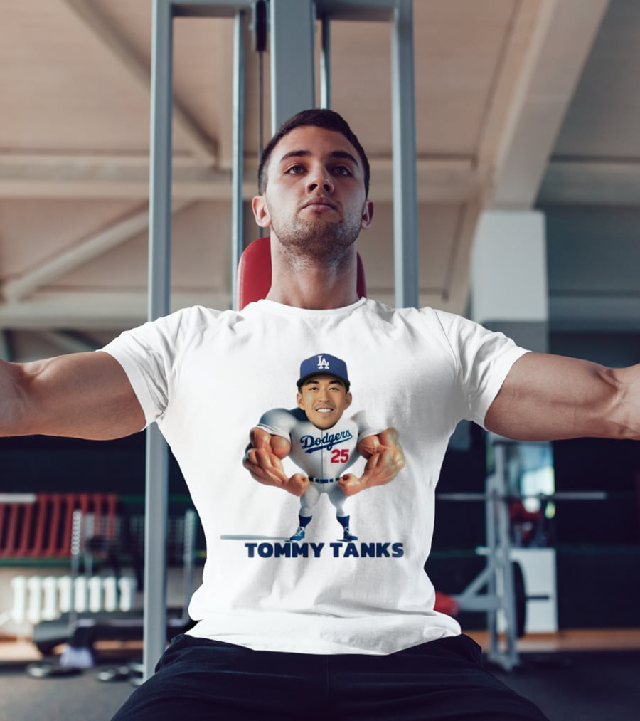 Tommy Tanks Los Angeles Dodgers 25 Character T-Shirt