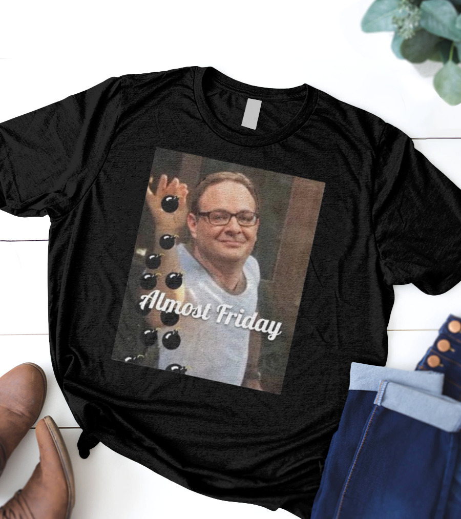 Almost Friday Woj Bomb Salt Bae Meme T-Shirt