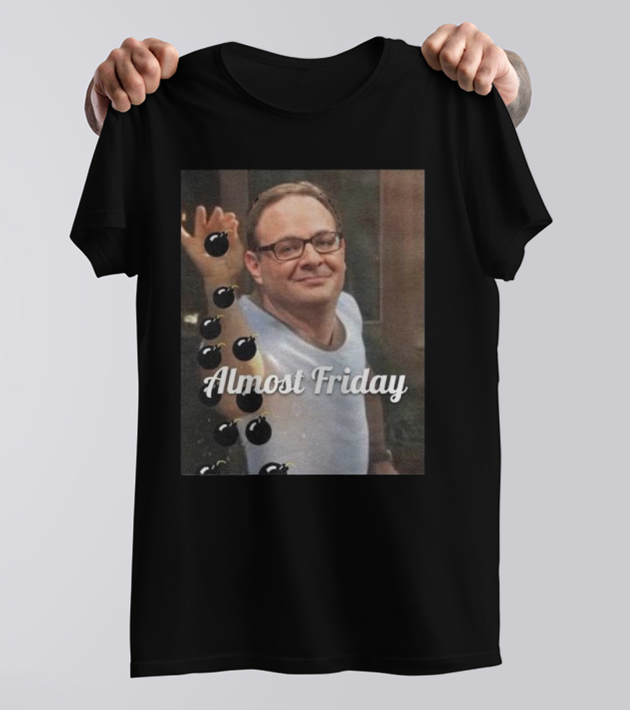 Almost Friday Woj Bomb Salt Bae Meme T-Shirt