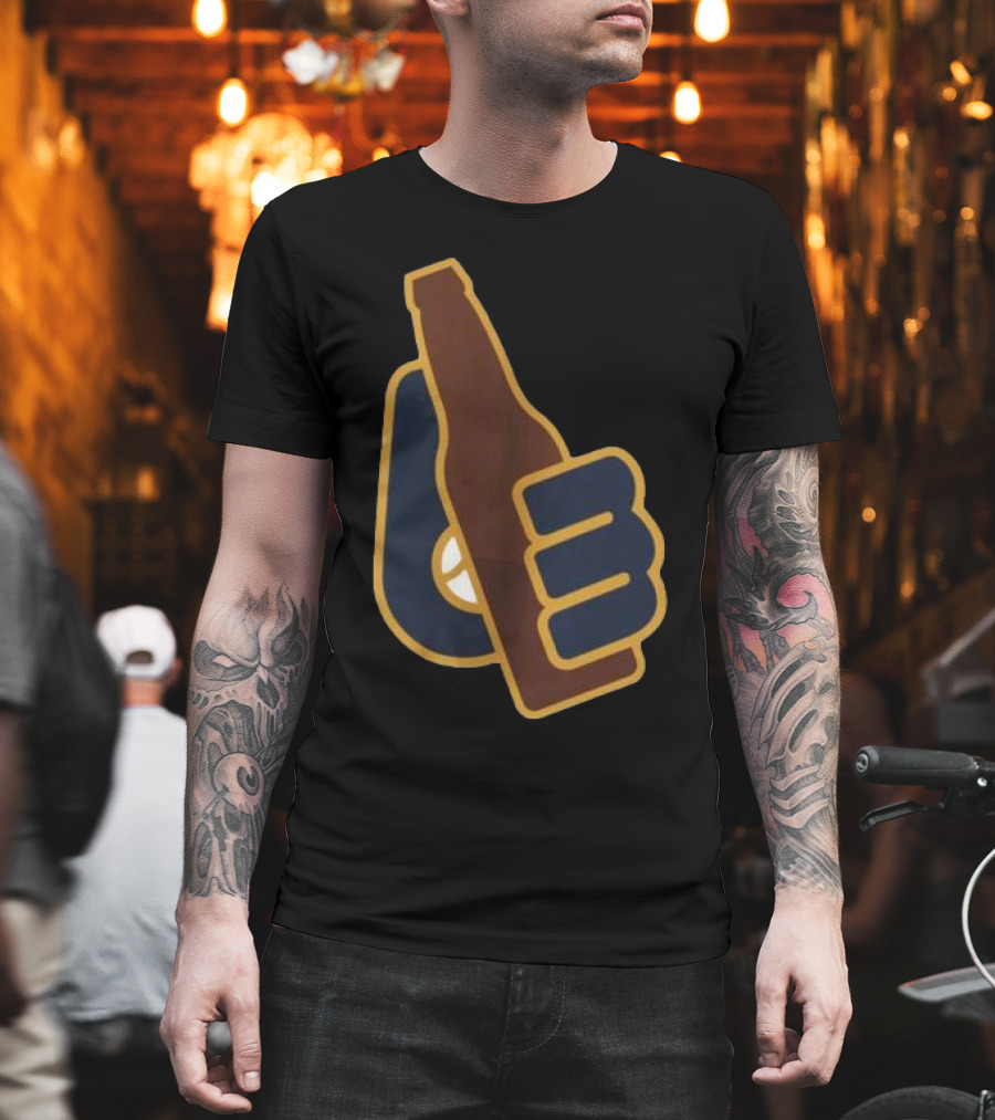 Milwaukee Brewers Baseball Beer T-Shirt