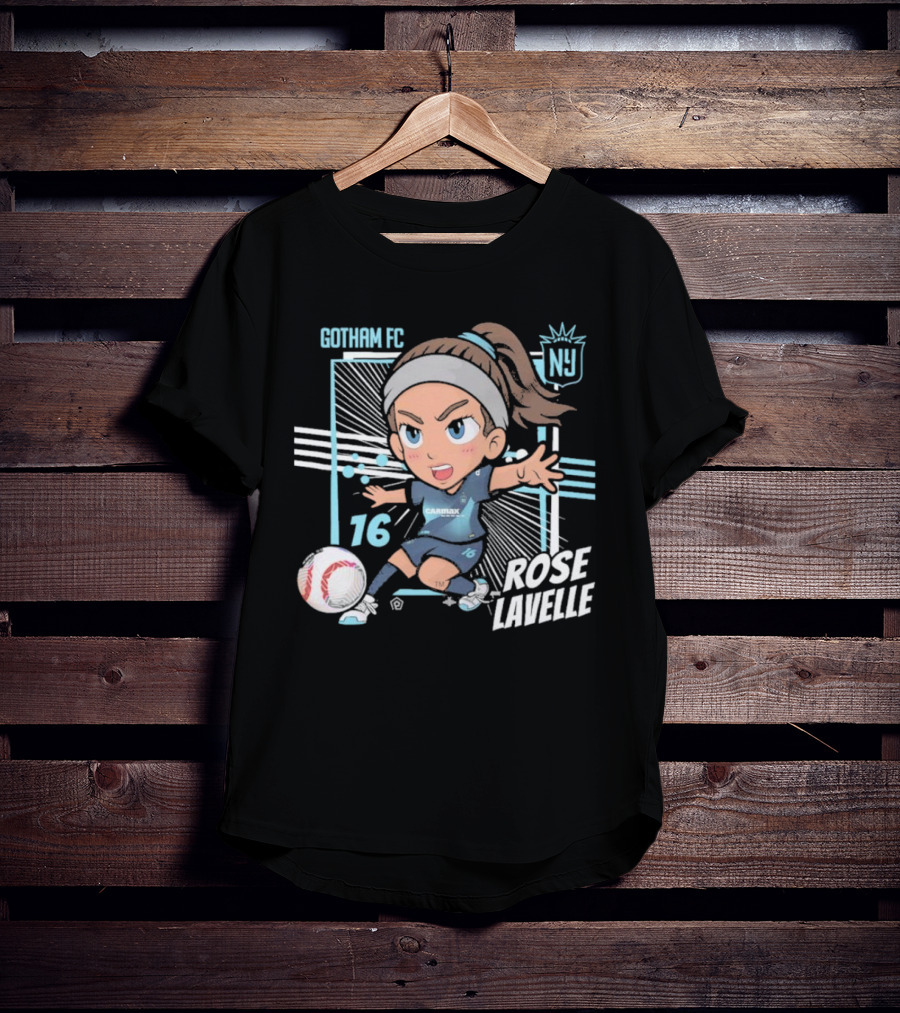 Gotham FC NY Rose Lavelle Chibi 16 T-Shirt