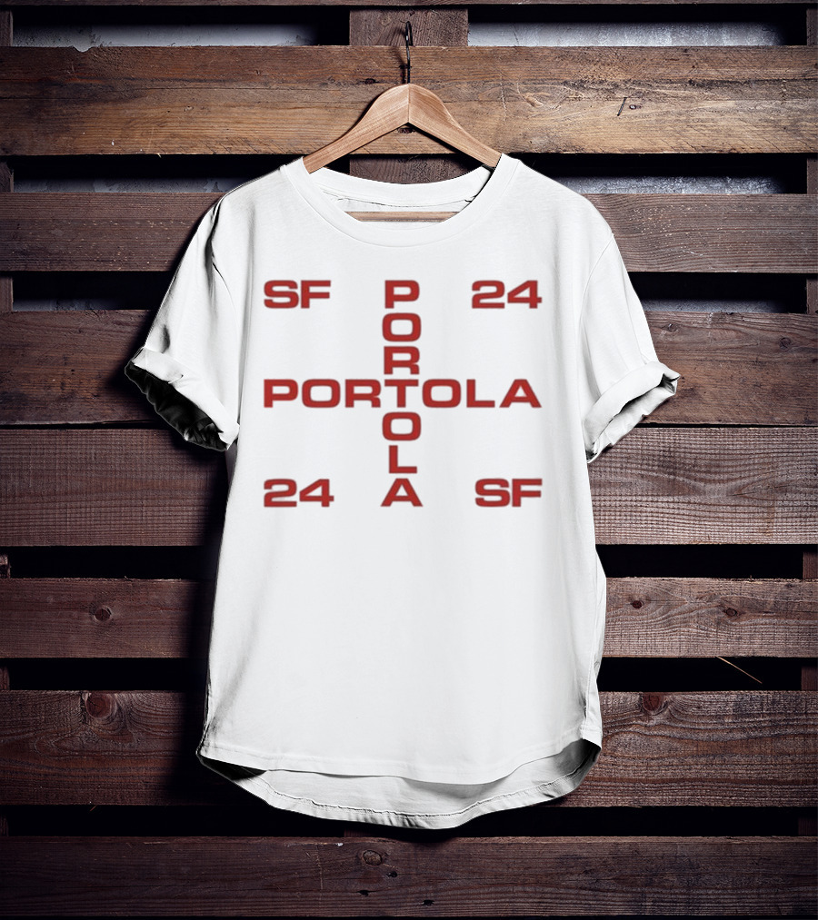 Portola SF 24 Cross Logo Lineup T-Shirt