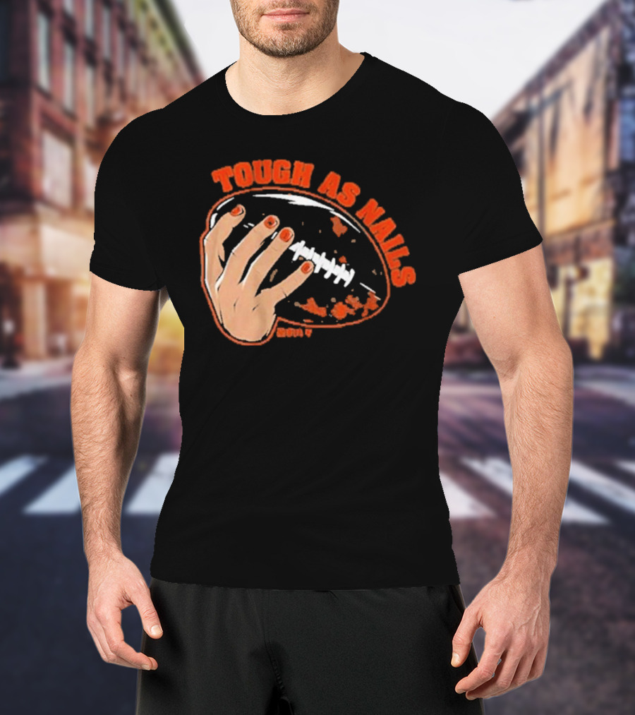 Caleb Williams Chicago Bears Tough As Nails Football Essentials T-Shirt