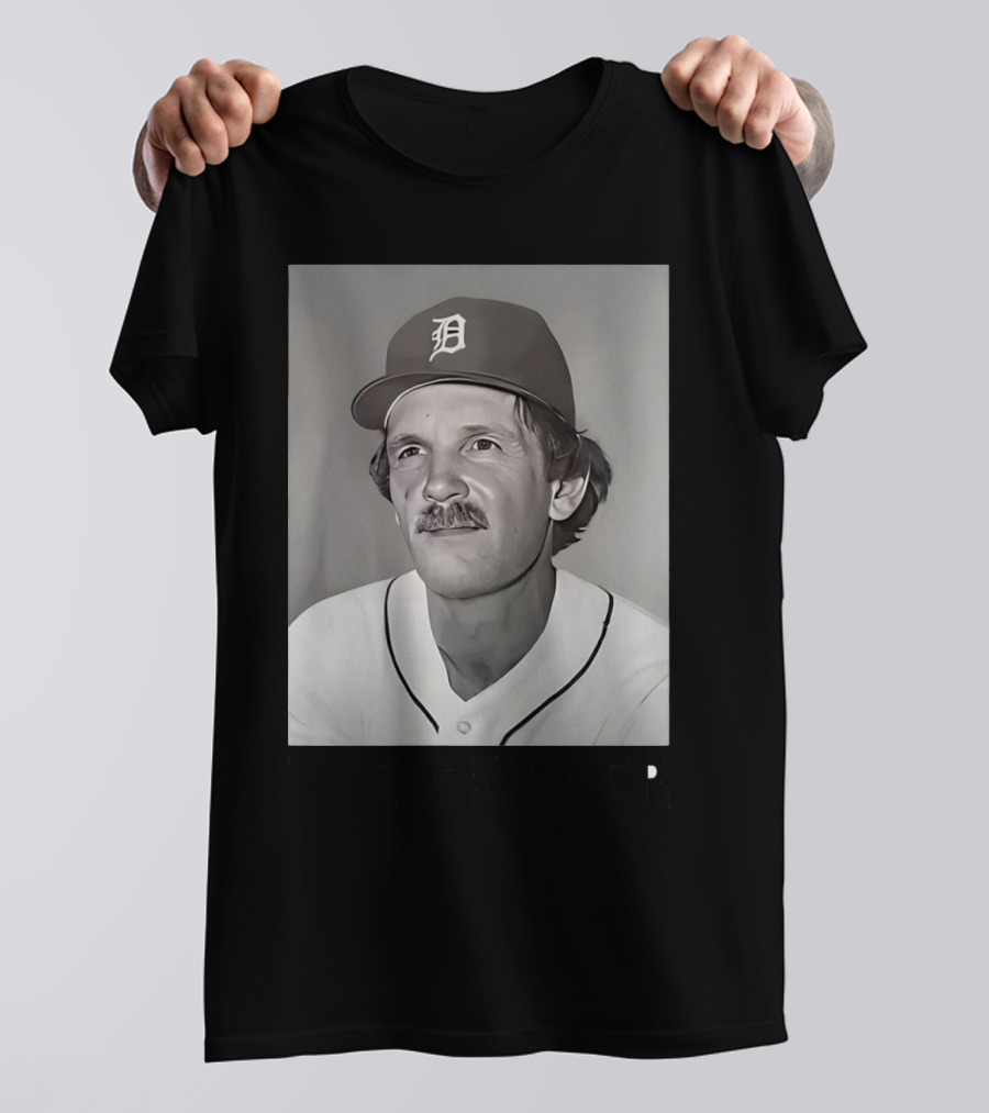 Baseball Legend Jim Leyland The Skipper In Classic Detroit T-Shirt