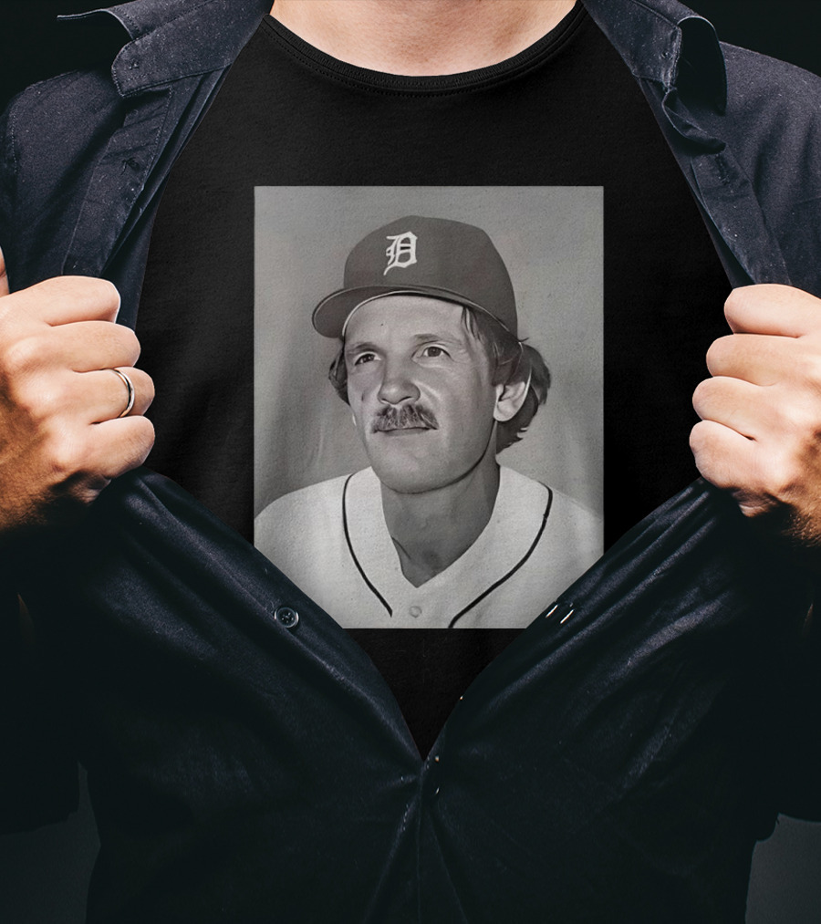 Baseball Legend Jim Leyland The Skipper In Classic Detroit T-Shirt