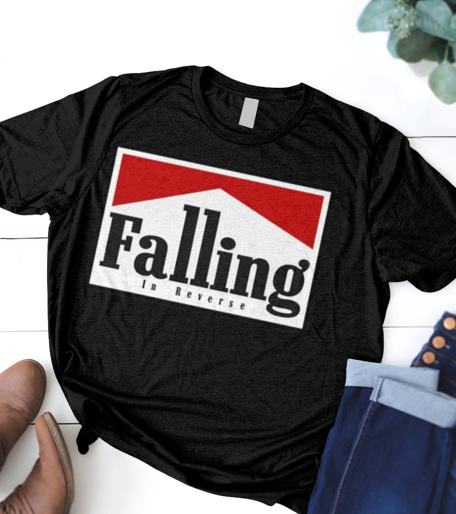 Falling In Reverse Logo Design With Red Arrow T-Shirt