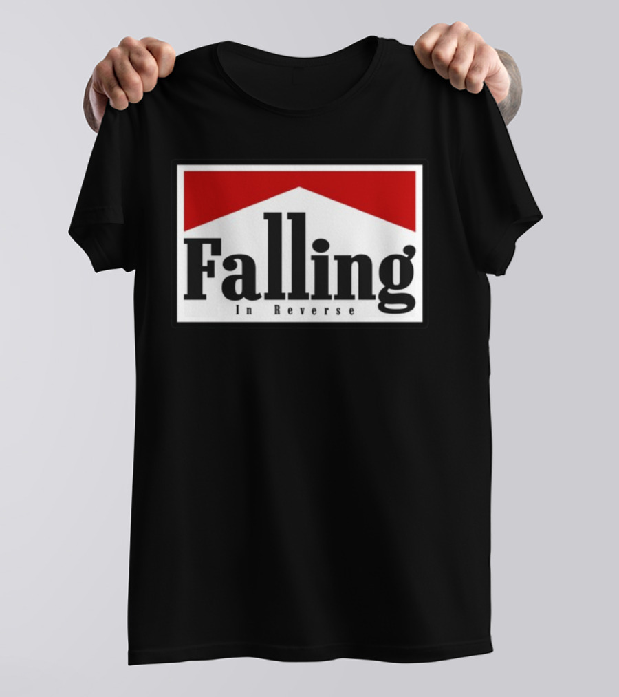 Falling In Reverse Logo Design With Red Arrow T-Shirt