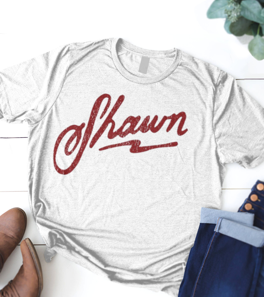 Shawn Mendes Signature Script Shawn T-Shirt