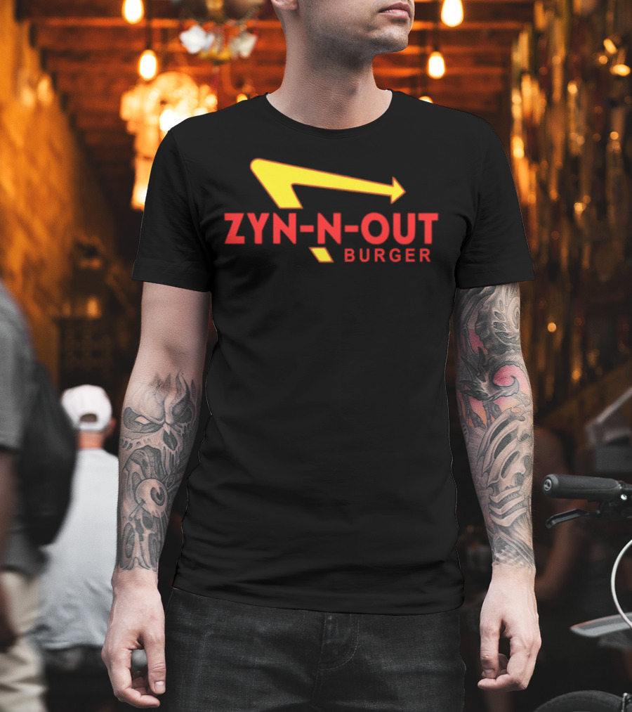 Zyn-N-Out Burger T-Shirt