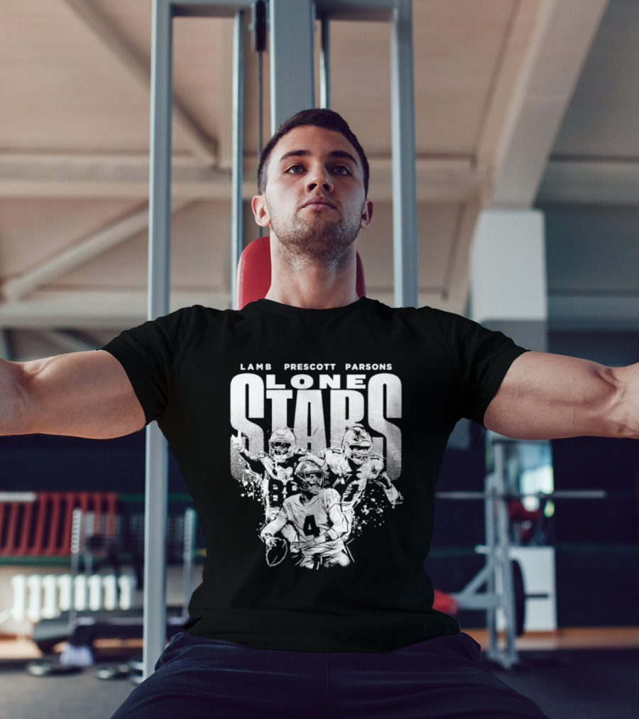 Lamb Prescott Parsons Lone Stars Dallas Cowboys T-Shirt