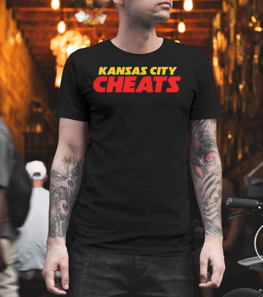 Kansas City Cheats Chiefs Parody Fan T-Shirt