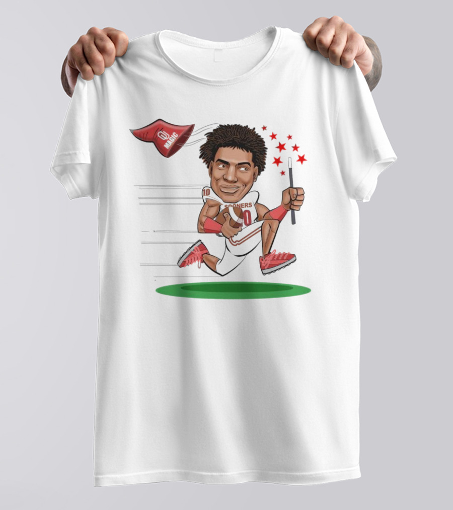 Oklahoma Sooners Kip Lewis Magic To The Rescue T-Shirt