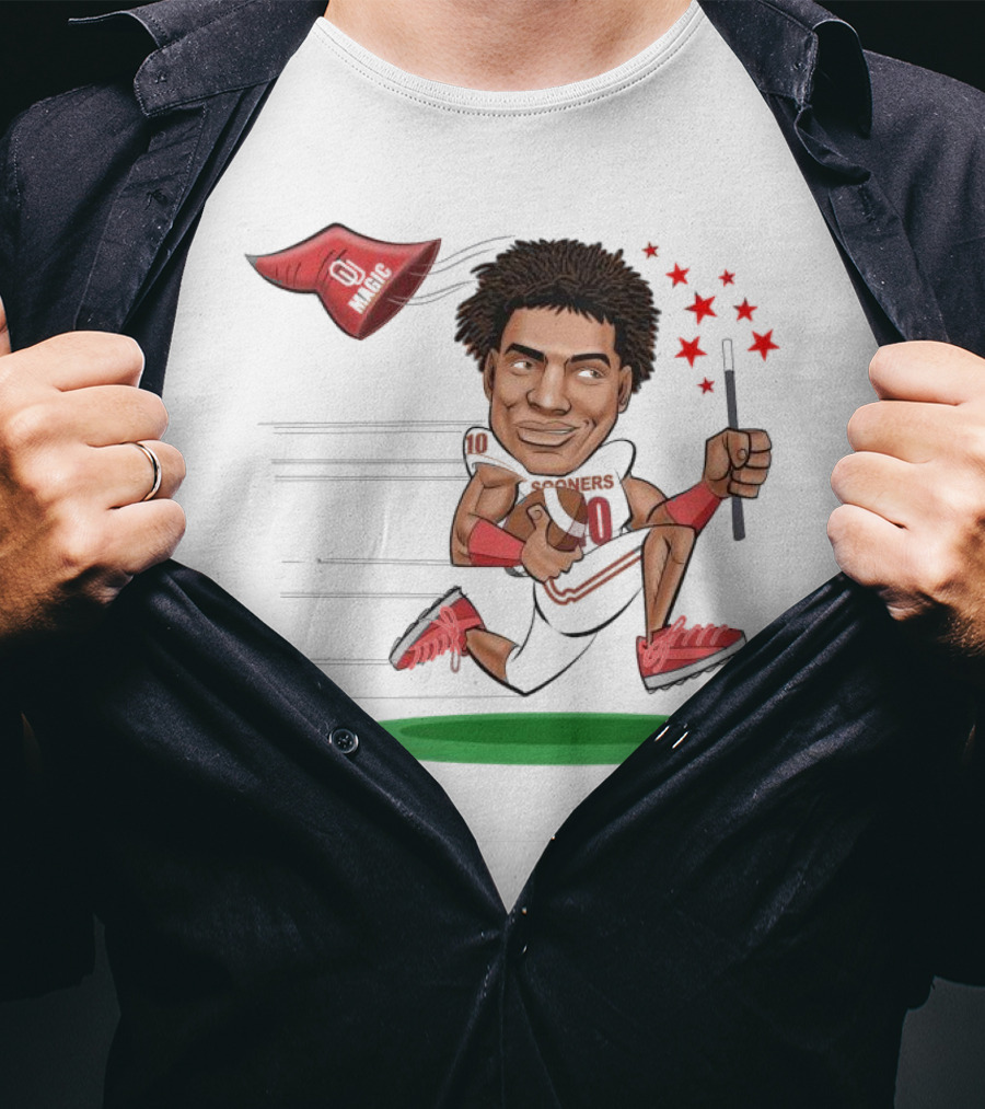 Oklahoma Sooners Kip Lewis Magic To The Rescue T-Shirt