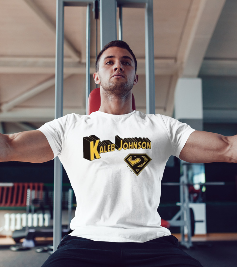 Kaleb Johnson Superman Style Logo Retro T-Shirt