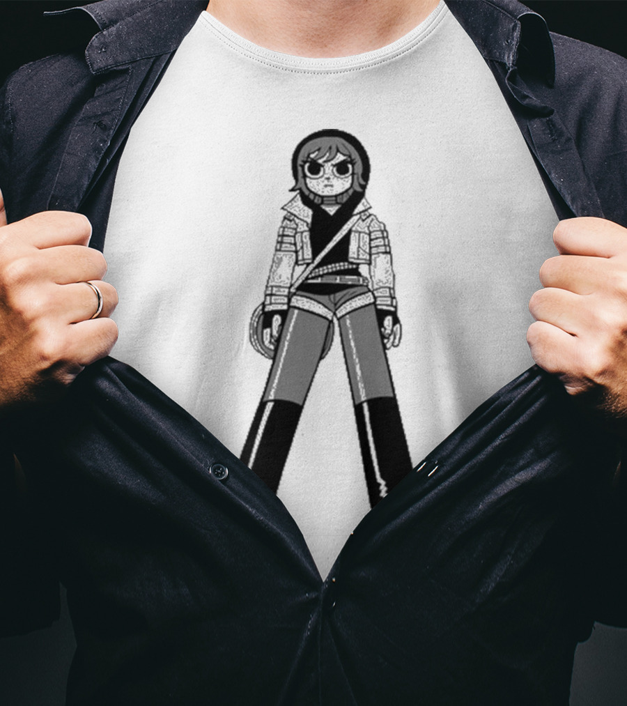 Bryan Lee O'Malley SP20 Ramona Flowers Character T-Shirt