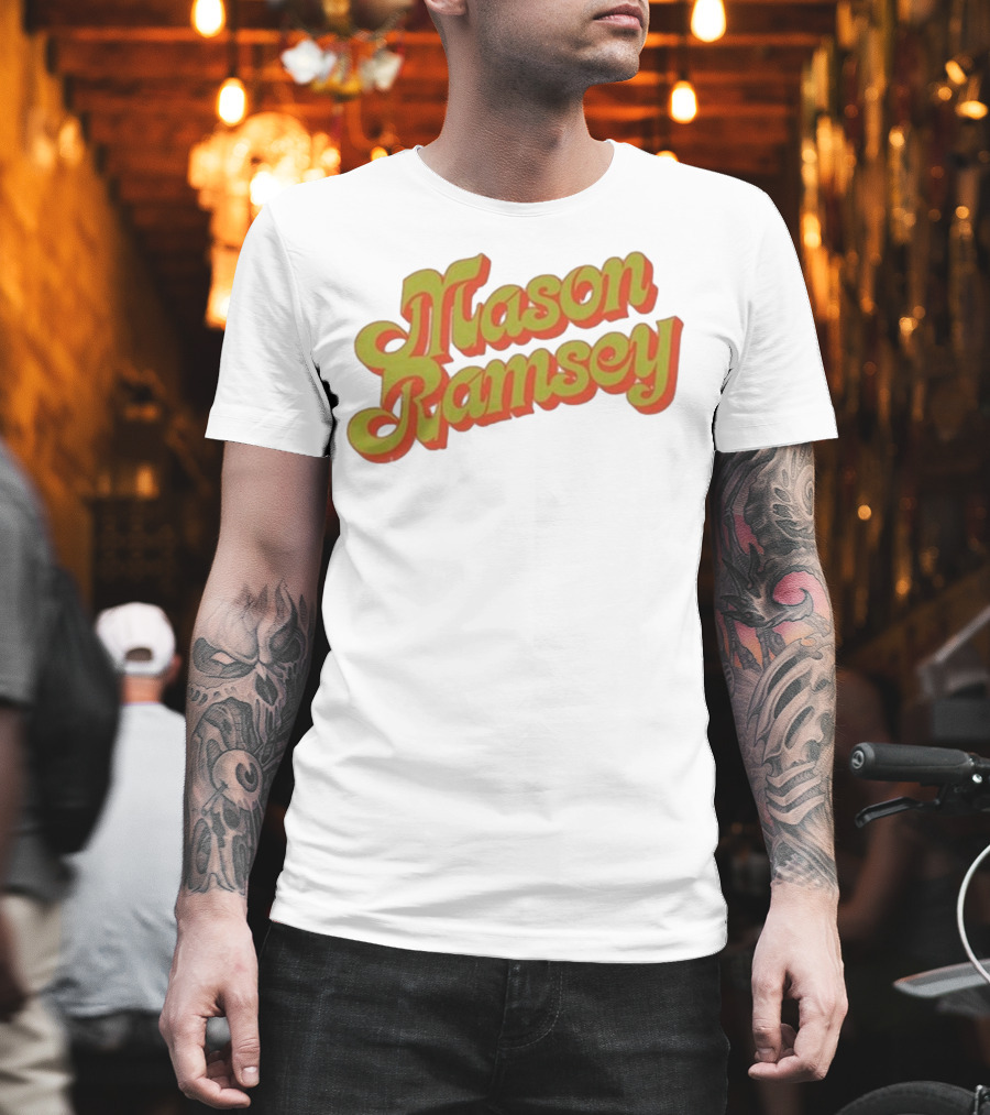 Mason Ramsey Vibrant Script Raglan T-Shirt