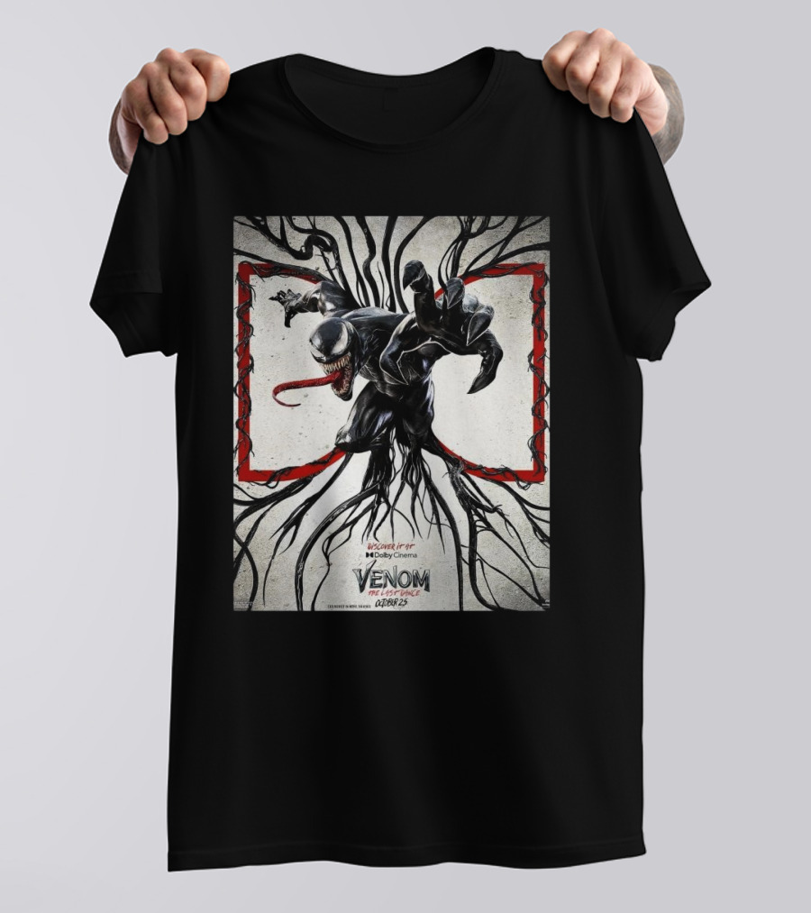 Discover It At Dolby Cinema Venom The Last Dance In Theaters October 25 T-Shirt