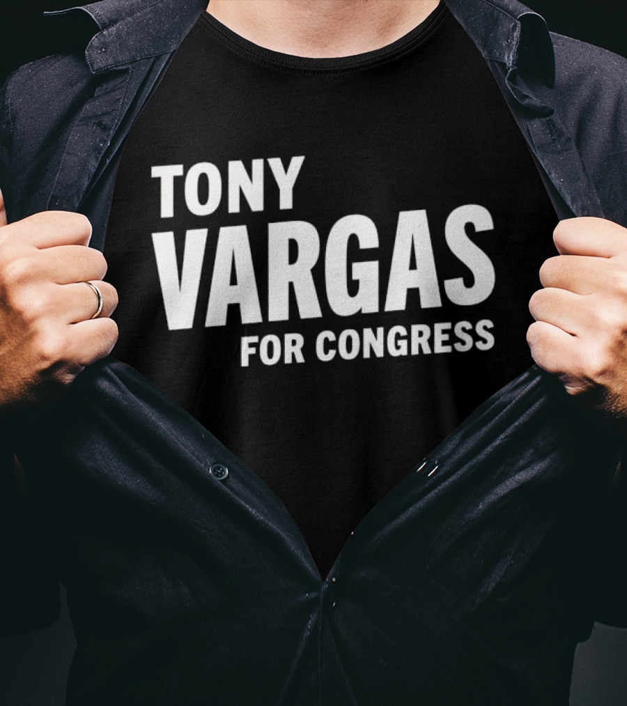 Tony Vargas For Congress T-Shirt