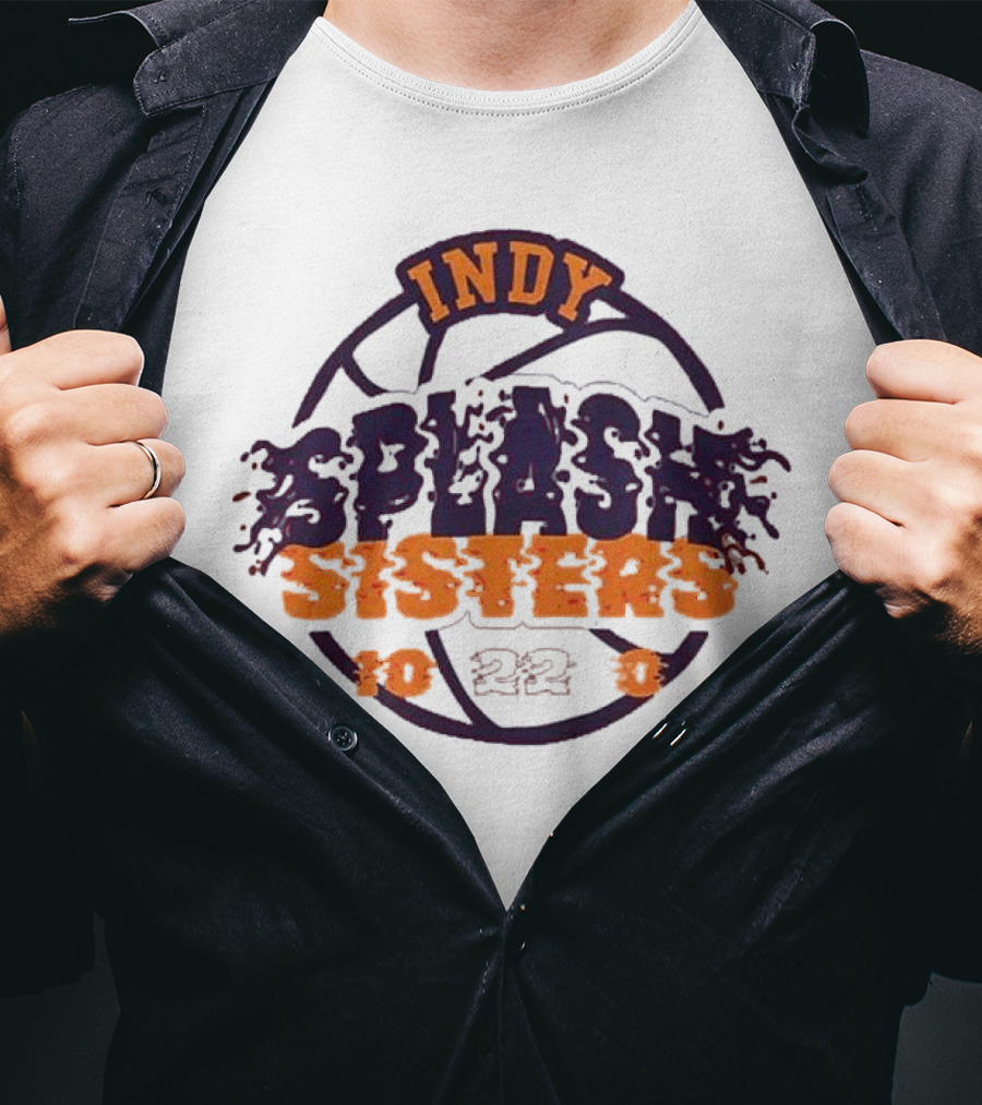 Indy Splash Sisters 10 22 0 Basketball T-Shirt