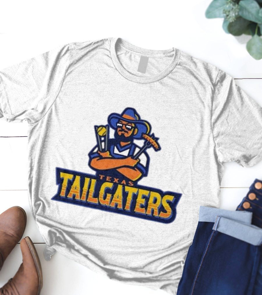Texas Tailgaters Cowboy Grilling And Chilling T-Shirt