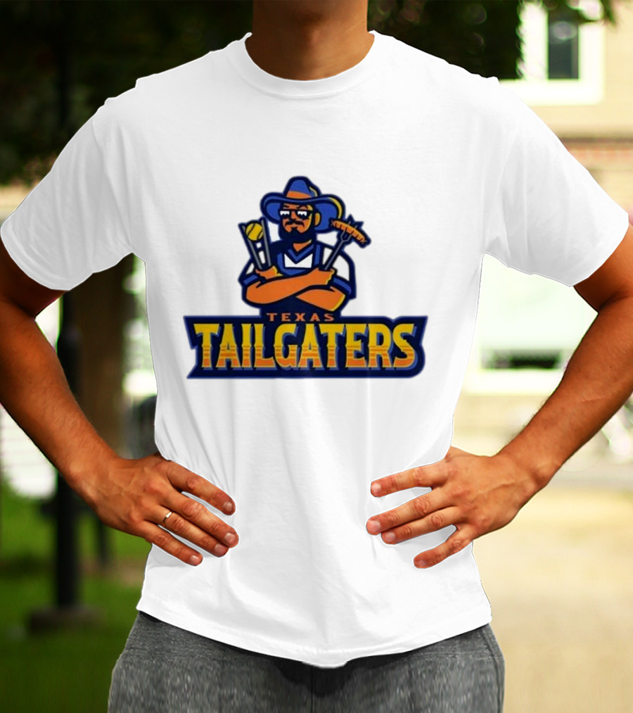 Texas Tailgaters Cowboy Grilling And Chilling T-Shirt