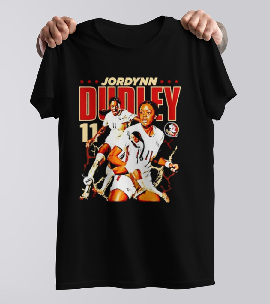 Jordynn Dudley 11 Florida State Seminoles Vintage T-Shirt