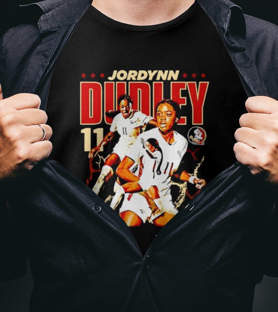 Jordynn Dudley 11 Florida State Seminoles Vintage T-Shirt