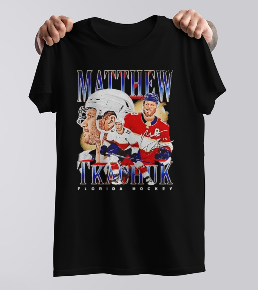 MATTHEW TKACHUK FLORIDA HOCKEY VINTAGE FLORIDA PANTHERS T-Shirt