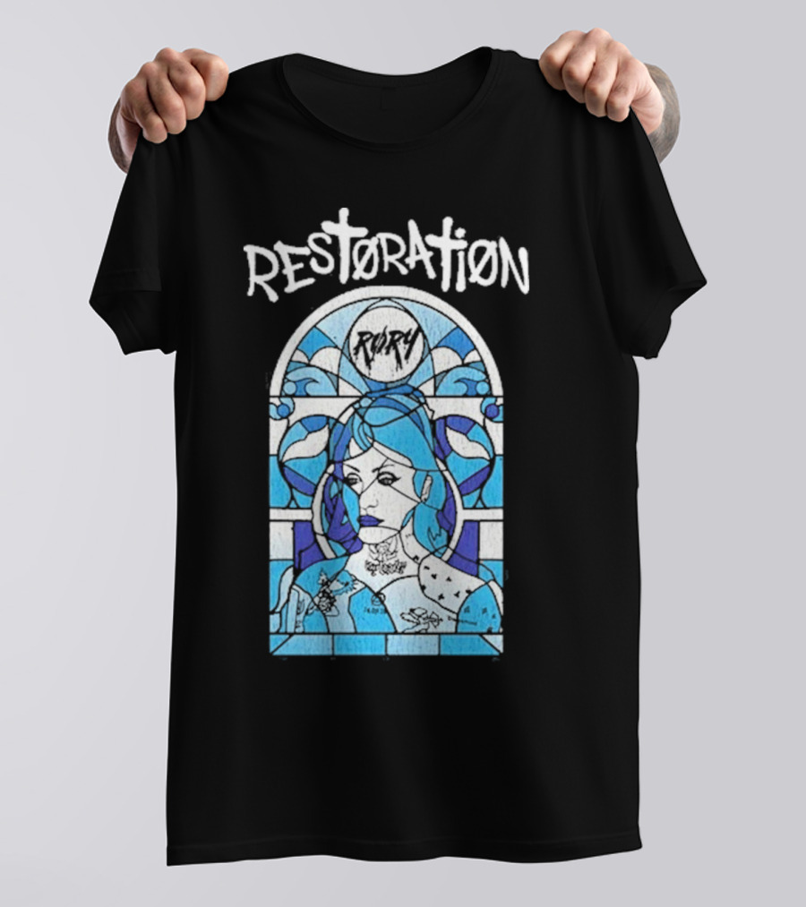 Rory Restoration New Album Stained Glass T-Shirt