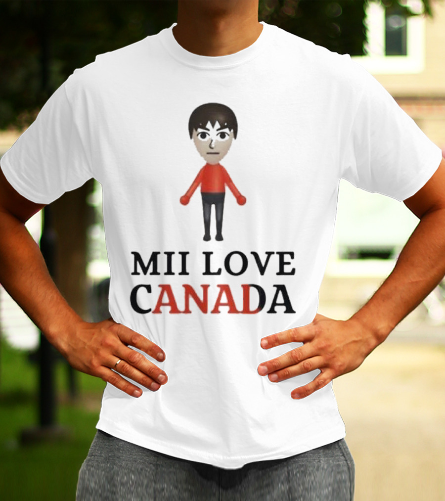 Mii Love Canada Iconic Character T-Shirt