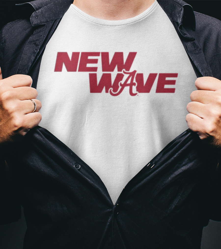 New Wave Alabama Crimson Tide Podcast T-Shirt