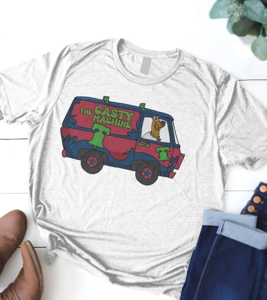 The Casty Machine Phillies Van Bell Dog T-Shirt
