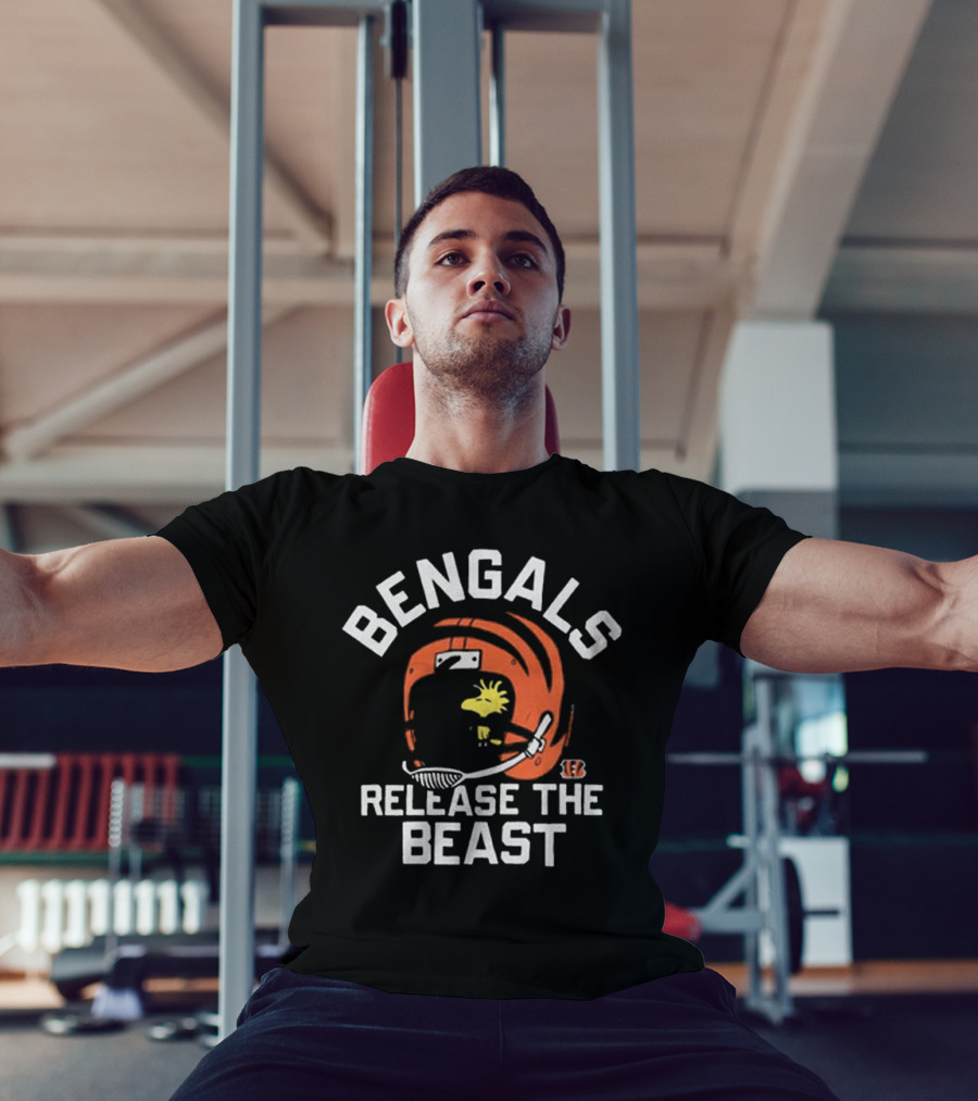 Youth Bengals Release The Beast Peanuts Collaboration T-Shirt
