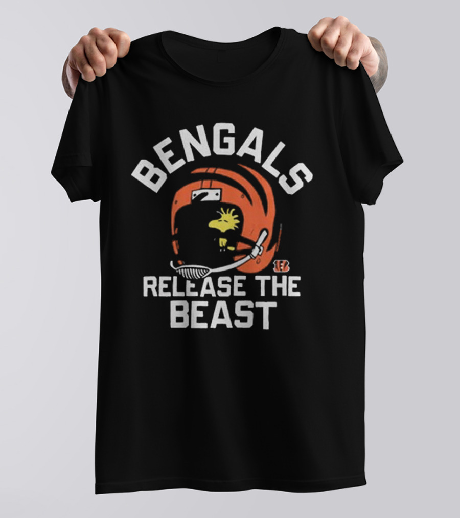 Youth Bengals Release The Beast Peanuts Collaboration T-Shirt