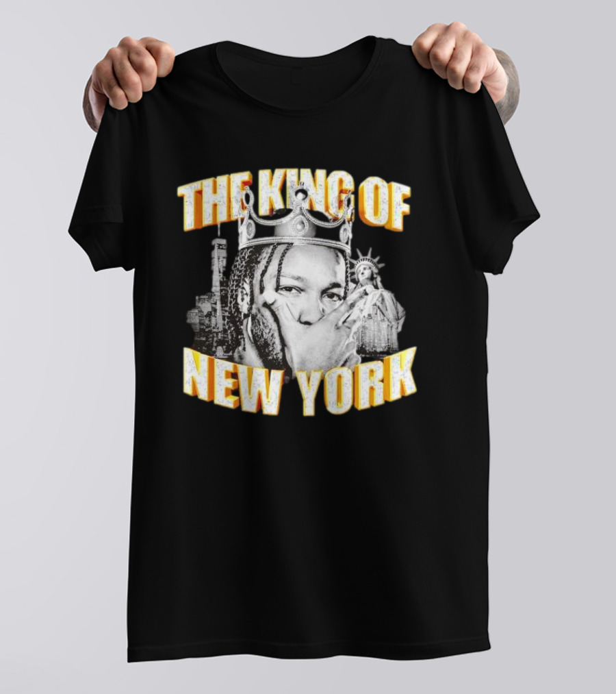 The King Of New York Knicks Basketball Jalen Brunson T-Shirt