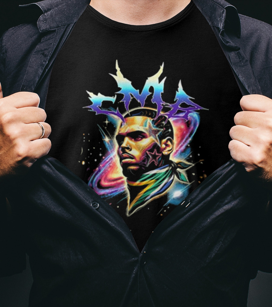 Chris Brown CMB Cosmic Art In South Africa T-Shirt