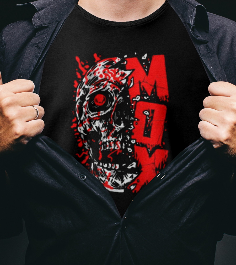 MOX Skull AEW Jon Moxley To The Bone T-Shirt