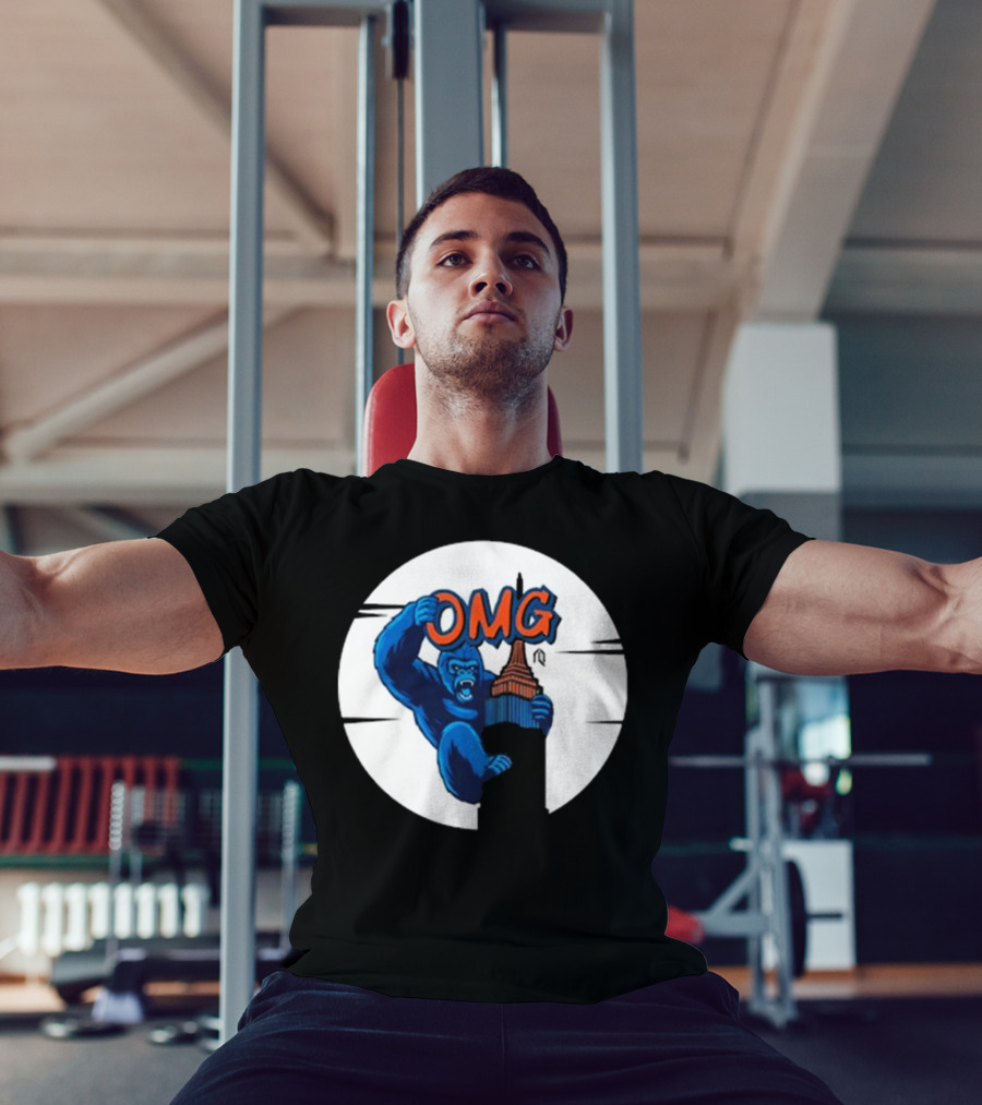 OMG King Kong Empire Tower Iconic Reference T-Shirt